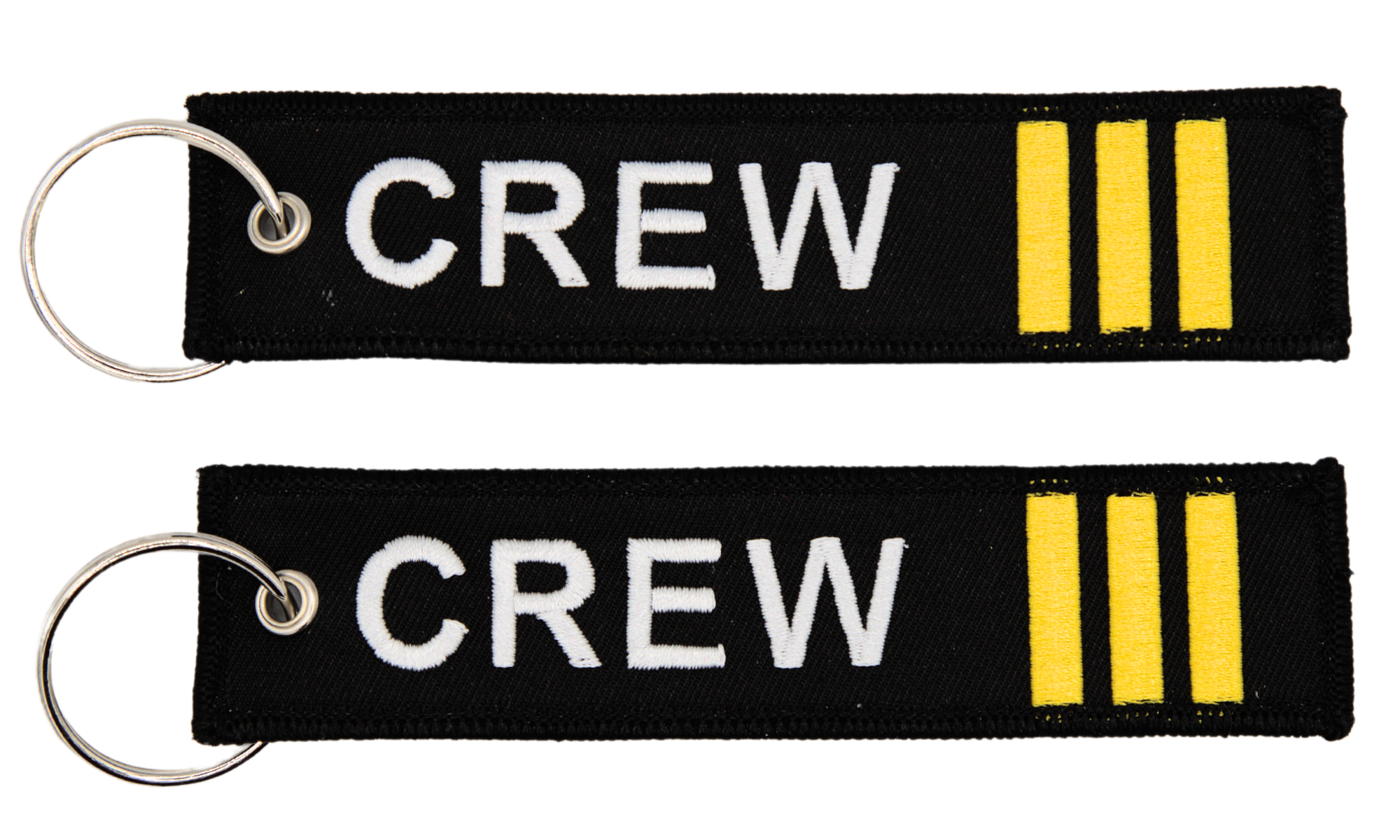 Crew 3 Gold Bars Keyring